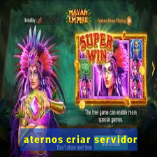 aternos criar servidor